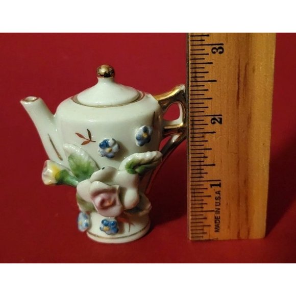 Small Decorative Trinket Box and Tea Pot Set - Picture 8 of 12
